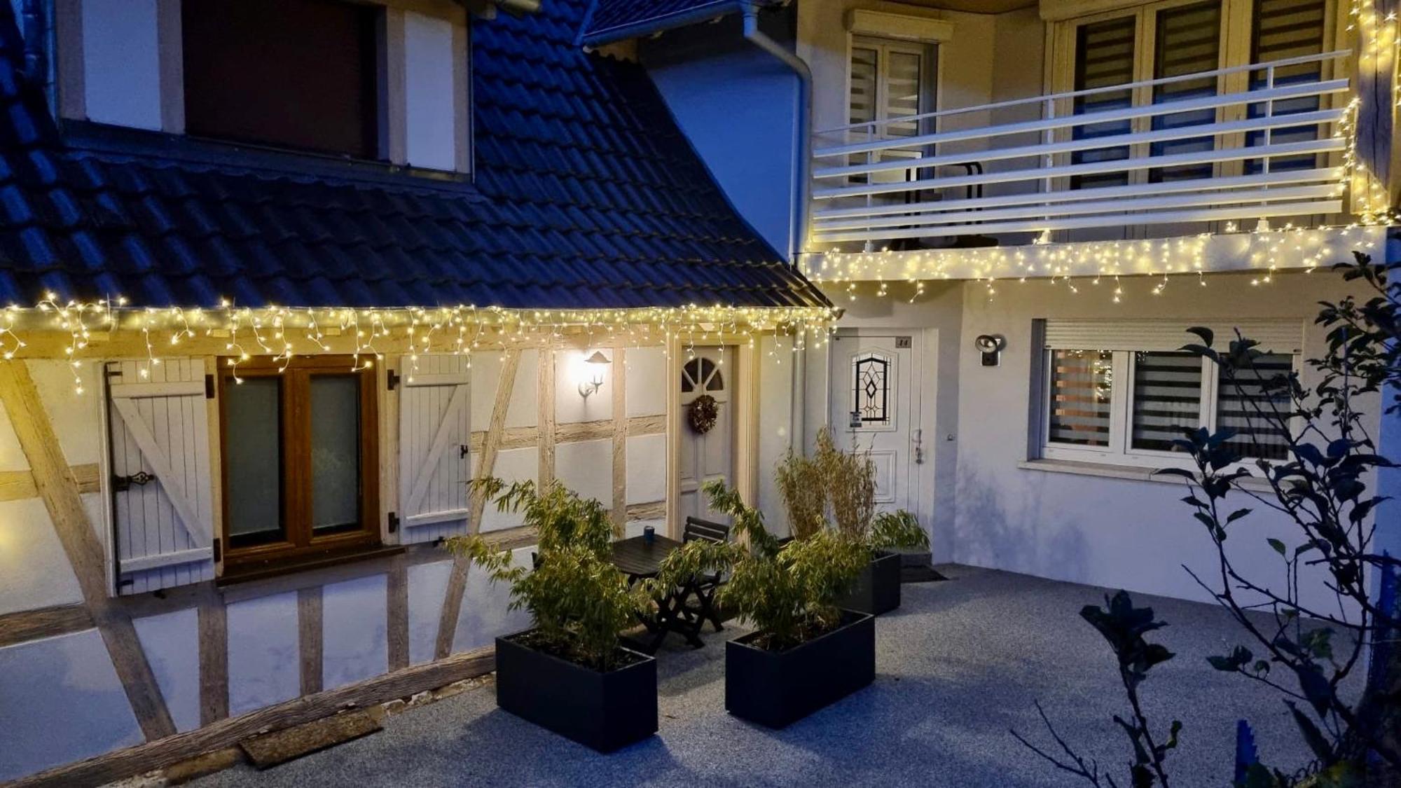S'Hiesele Petite Maison Alsacienne Typique Ittenheim Zewnętrze zdjęcie